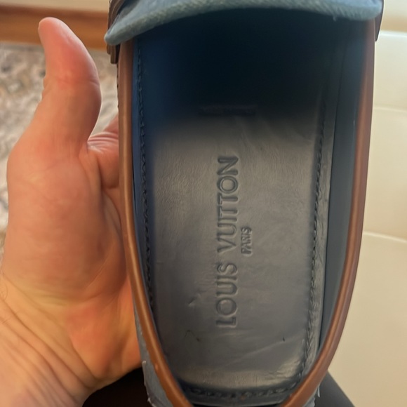 Louis Vuitton drivers size 10 US, excellent condition - Picture 4 of 5